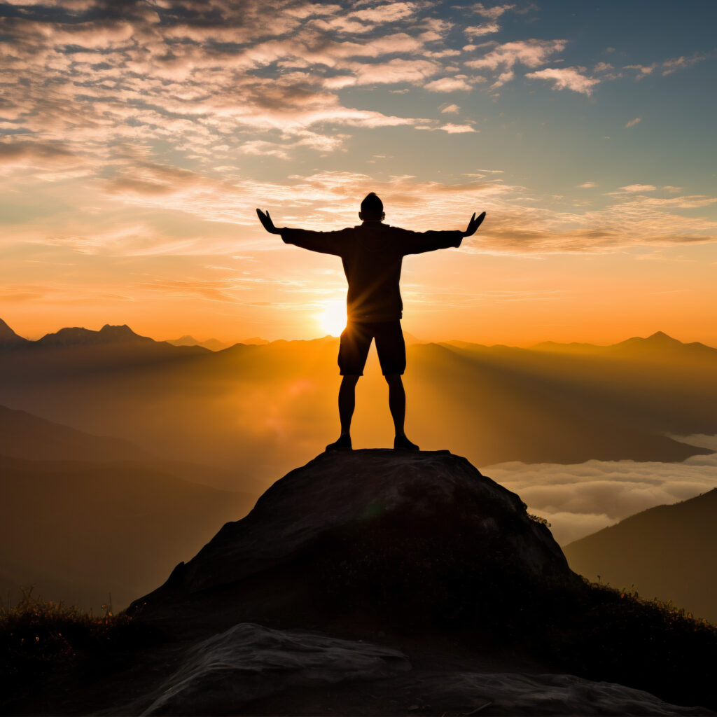 person-practicing-yoga-meditation-nature-sunset-sunrise